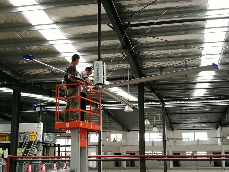 瑞泰风工业吊扇安装案例