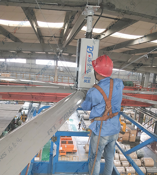 广州大型工业吊扇安装
